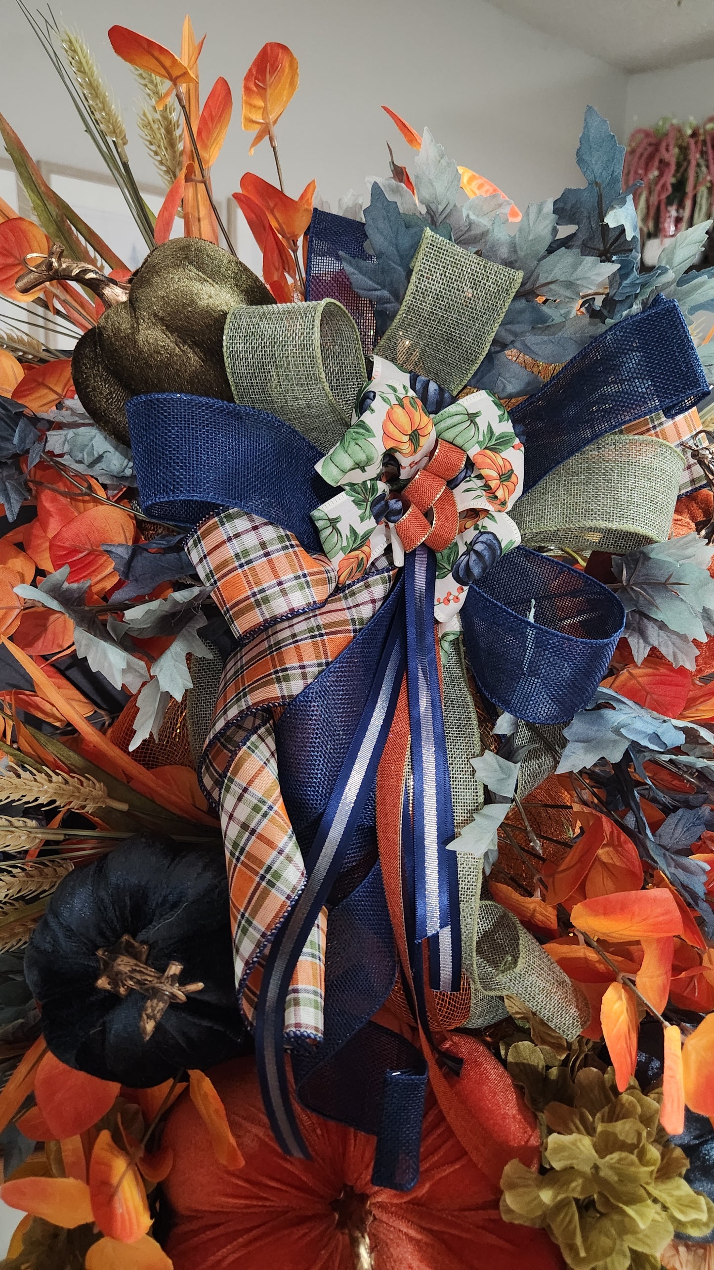 Glam autumn swag