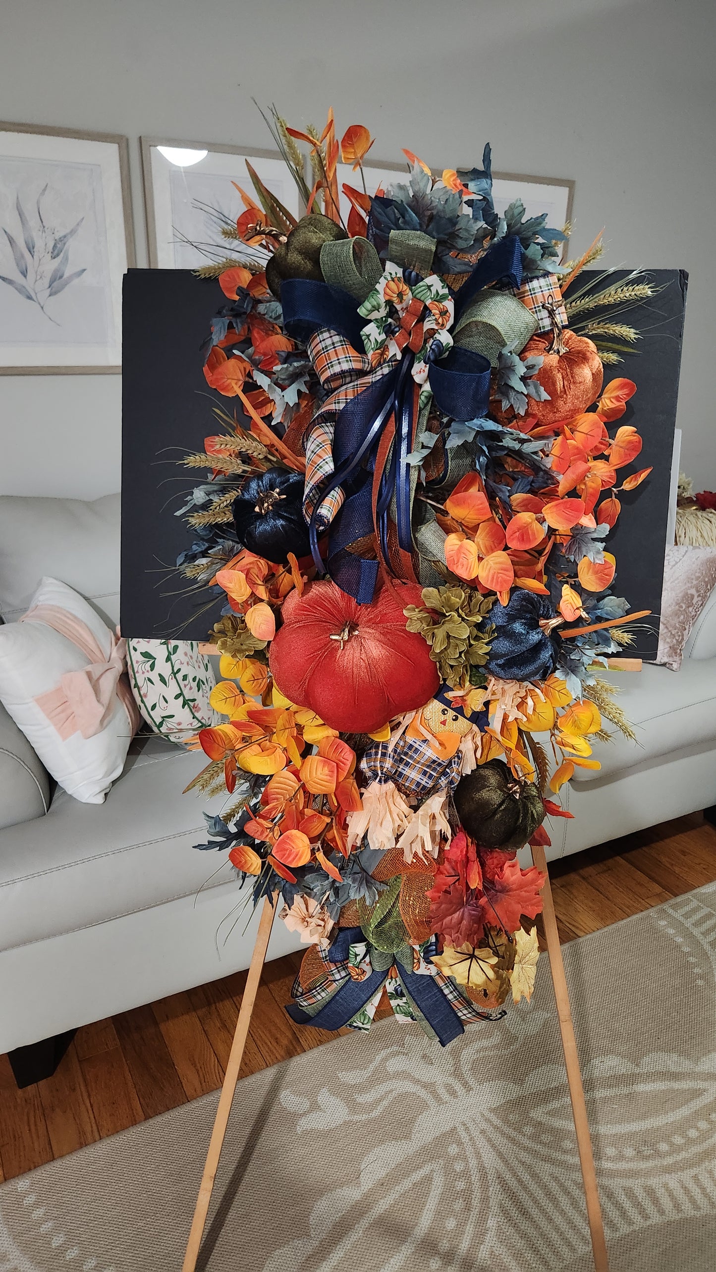 Glam autumn swag