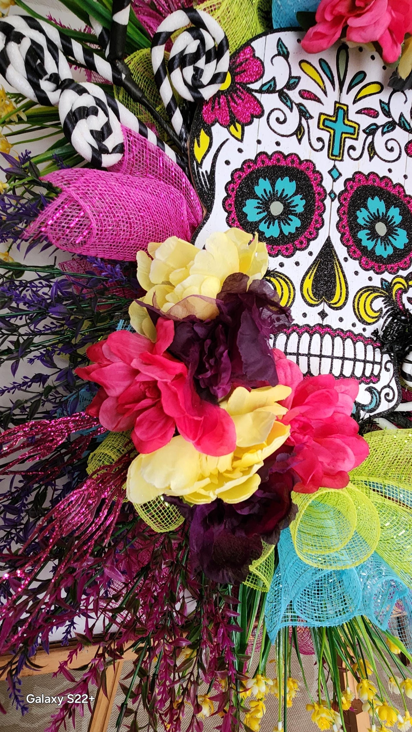 day of the dead door swag