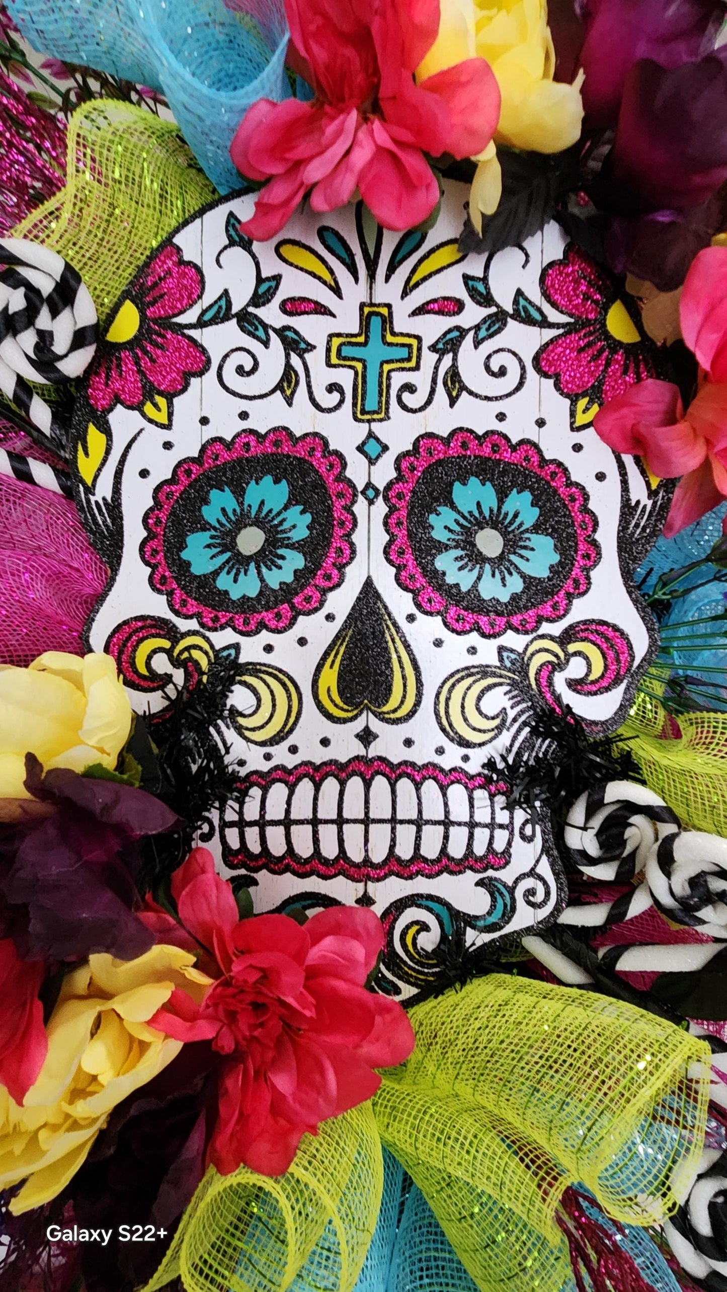 day of the dead door swag
