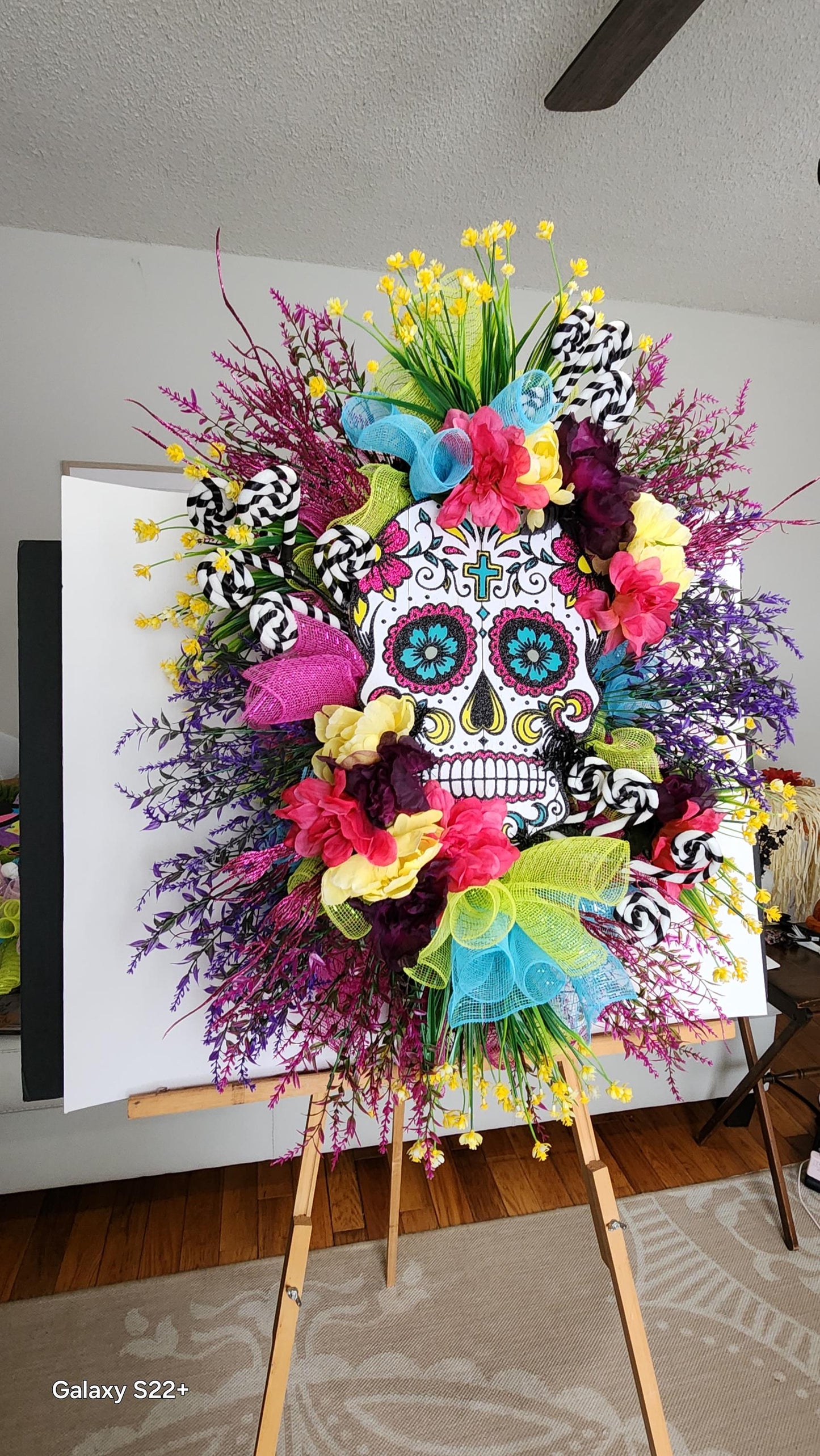day of the dead door swag