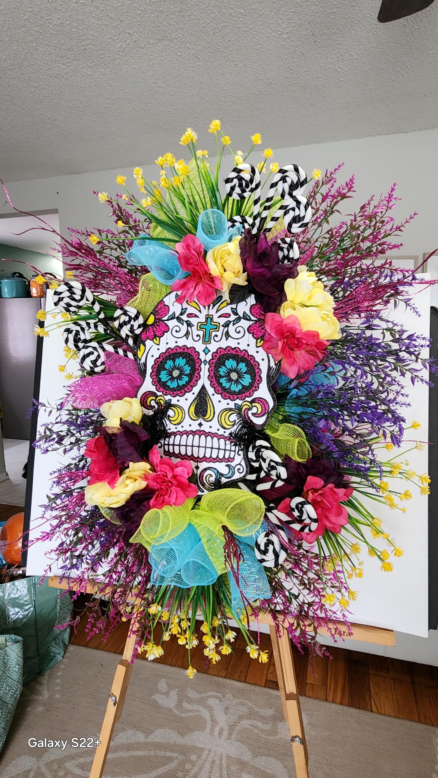 day of the dead door swag