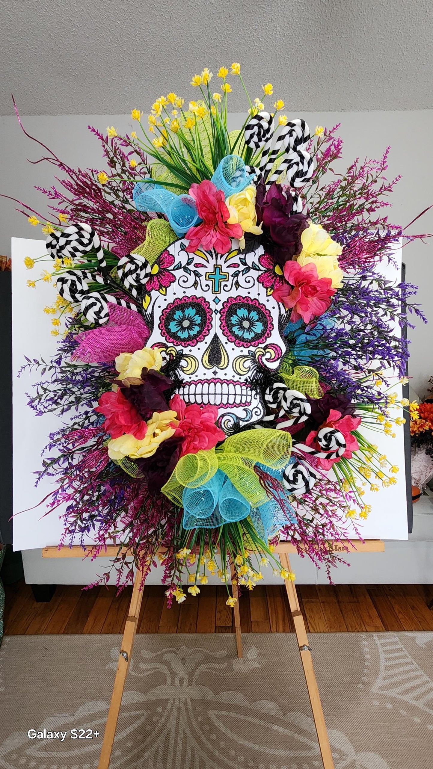 day of the dead door swag