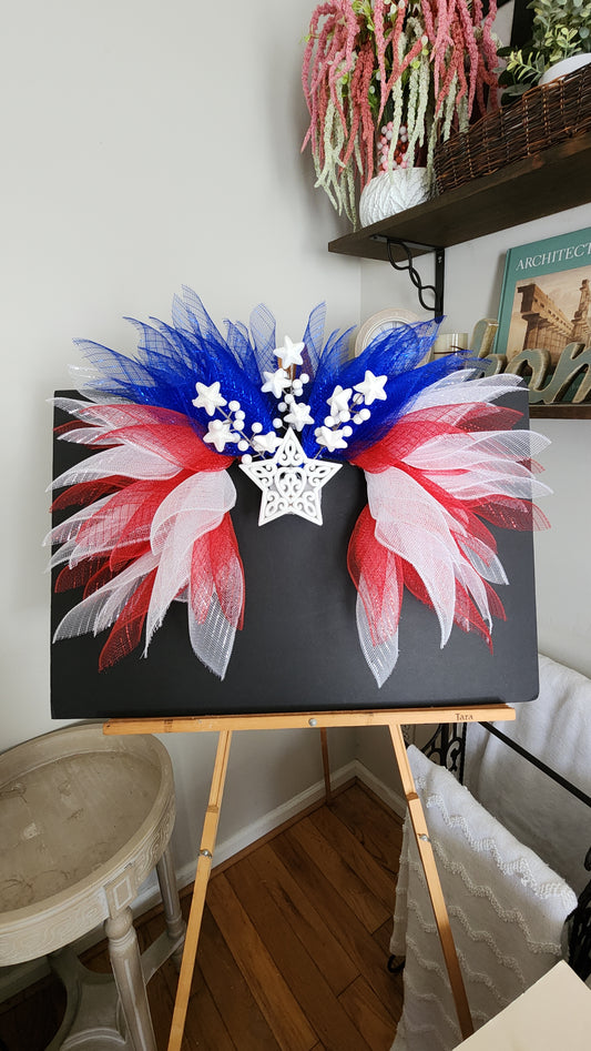 Patriotic Angel Wings