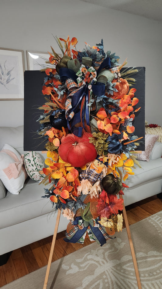 Glam autumn swag